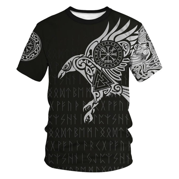 Stylish Harajuku-Inspired Mens Casual Short Sleeve