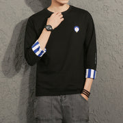 Shop Stylish Quarter Sleeve Mens Loose T-Shirt