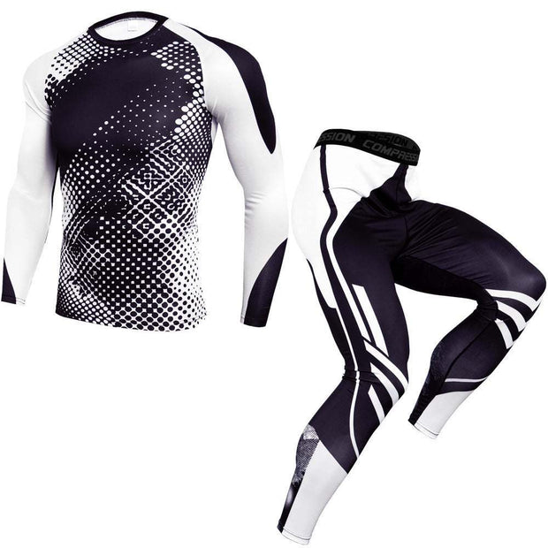 Breathable Gym Suit and Sportswear Set