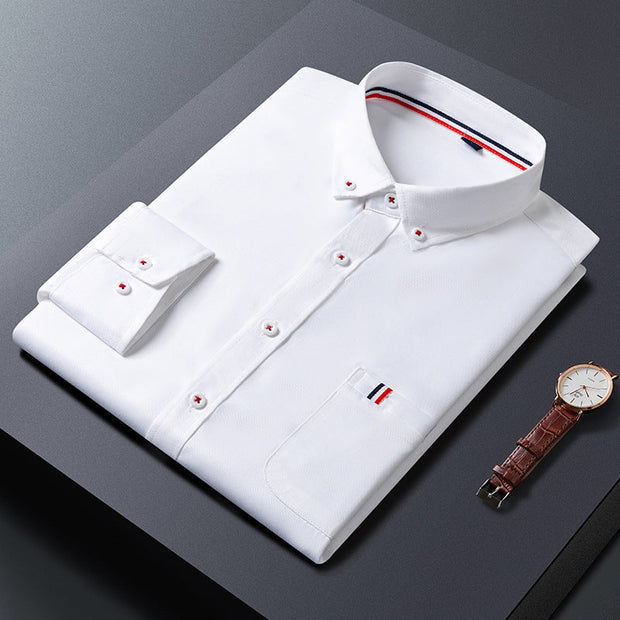 Stylish Mens Casual Shirt Fashionable Business and Dress Shirt in One