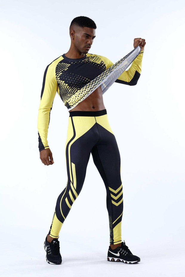 Breathable Gym Suit and Sportswear Set