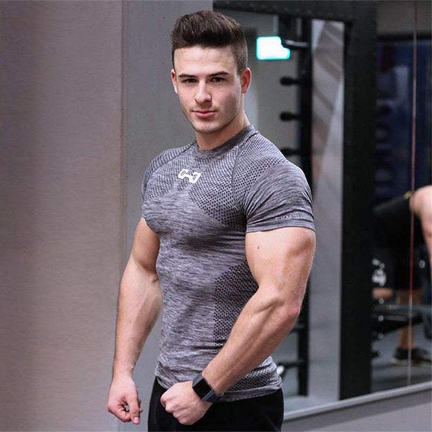 Lightweight Gym Short Sleeve T-Shirt for Men