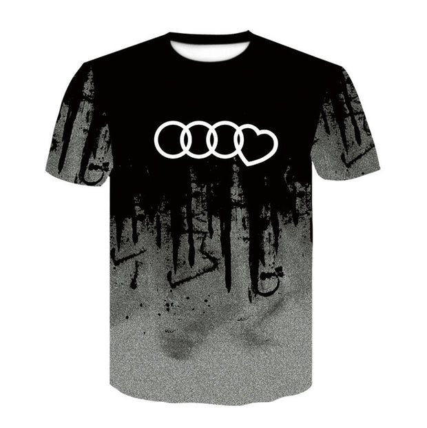 Stylish Harajuku-Inspired Mens Casual Short Sleeve