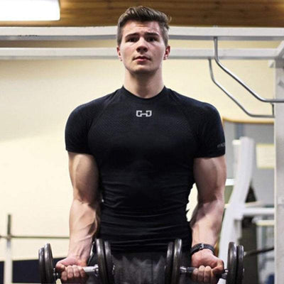 Lightweight Gym Short Sleeve T-Shirt for Men